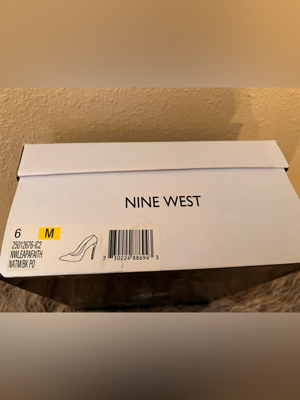 NIB Nine West Leopard Print Stiletto High Heels Size 6 - Picture 13 of 13